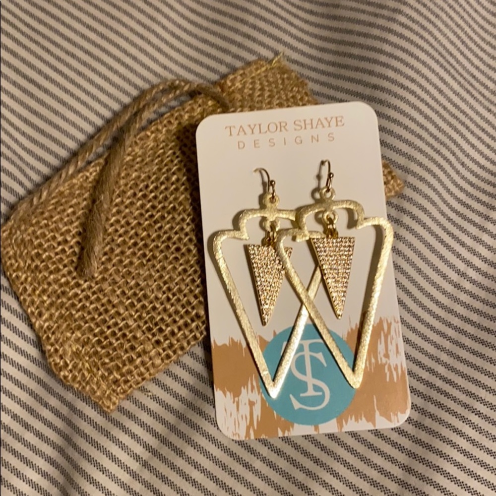 Gold Arrow Earrings